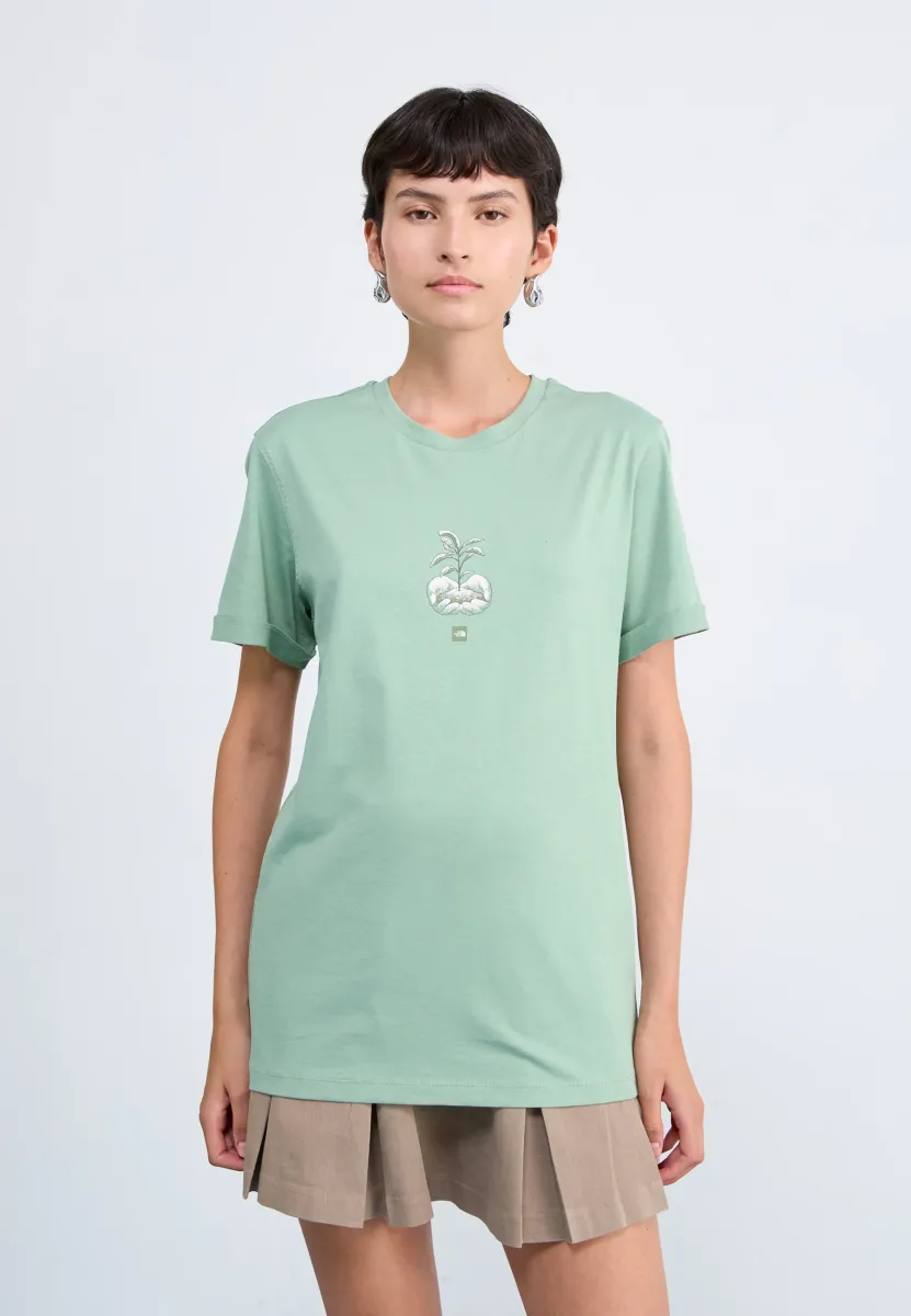 CONNECT RELAXED TEE GRAPHIC - T-Shirt print - slate moss