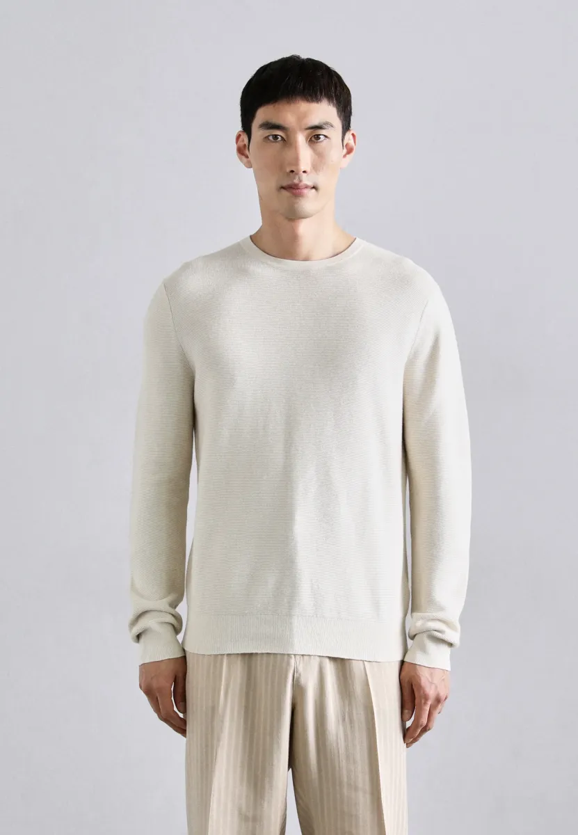 CONNOR - Strickpullover - birch bark