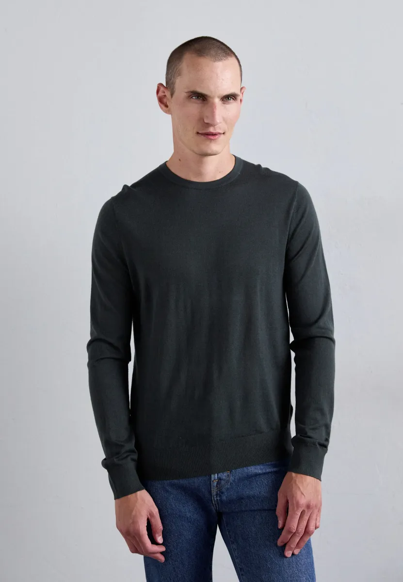 CONNOR - Strickpullover - midnight green