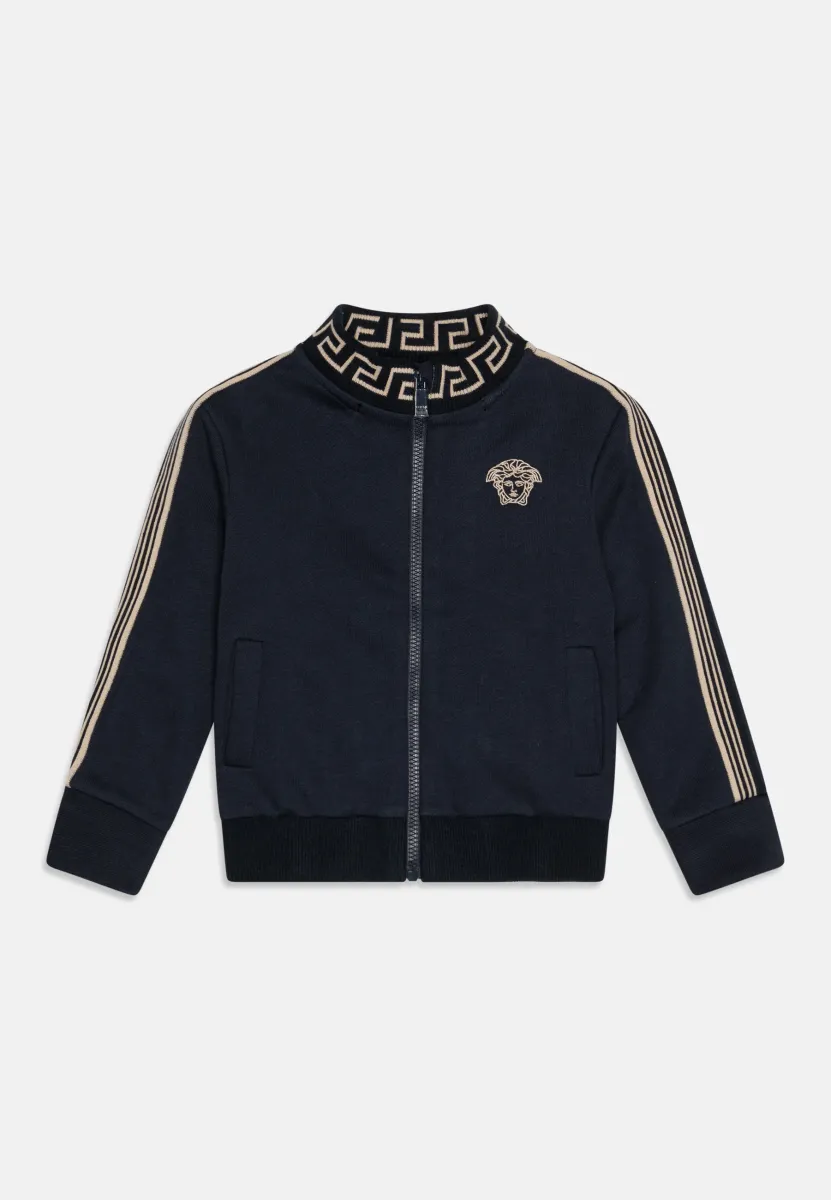 CONTRAST MEDUSA EMBROIDERY UNISEX - Sweatjacke - uniform navy