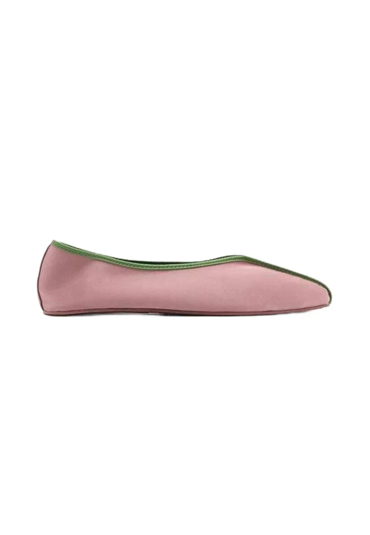 CONTRAST PIPING - Klassischer Ballerina - mauve
