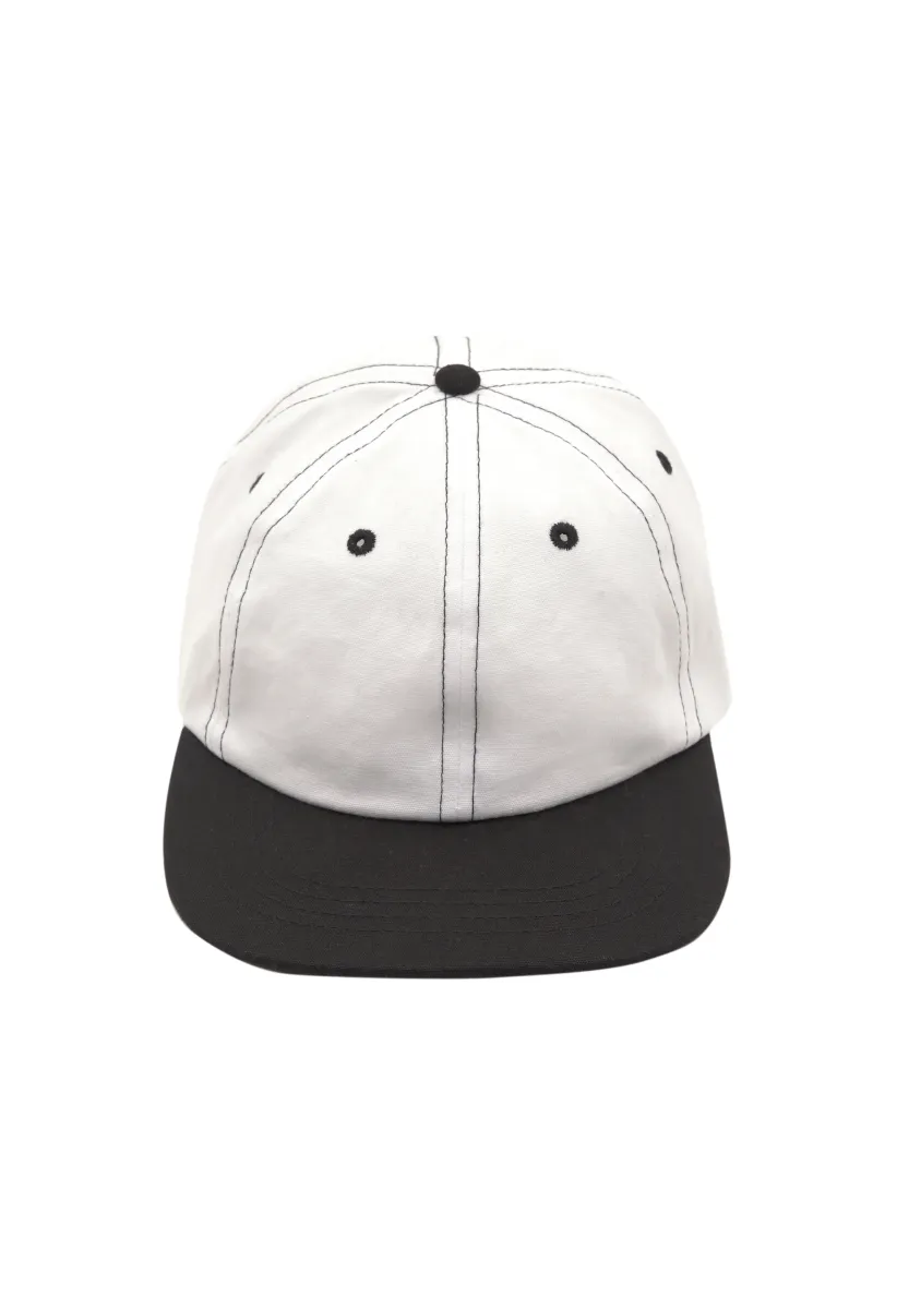 CONTRAST STITCH - Cap - black