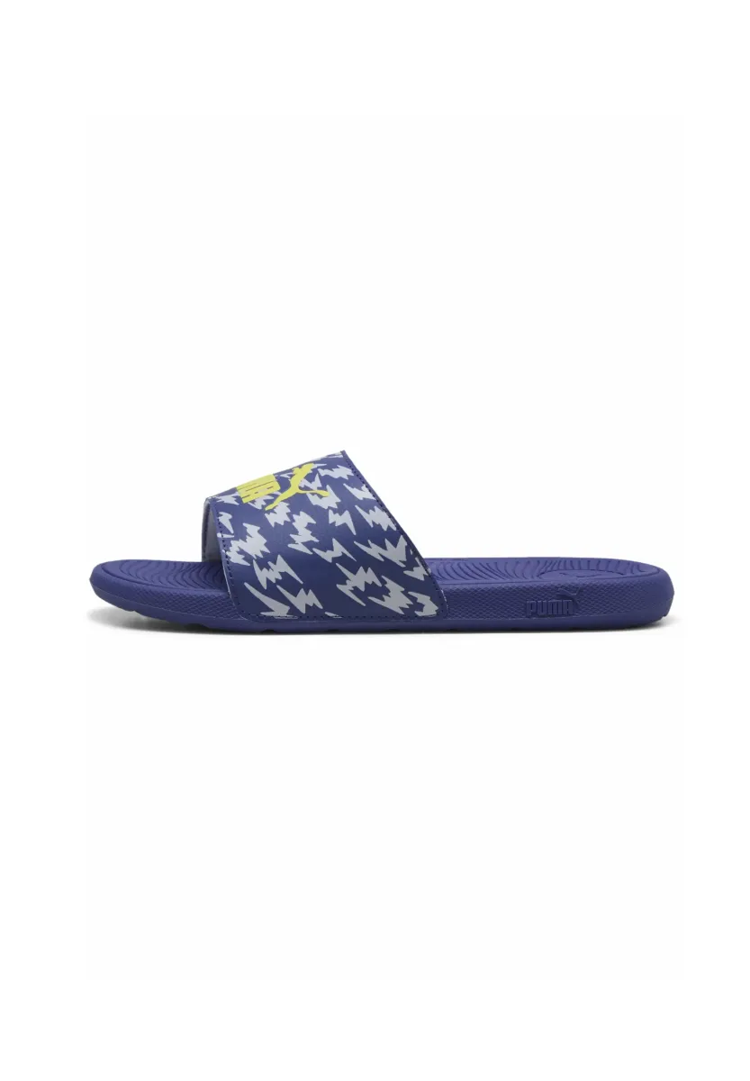 COOL CAT POISED RACE - Badesandale - blue crystal lemon sherbert cool weather