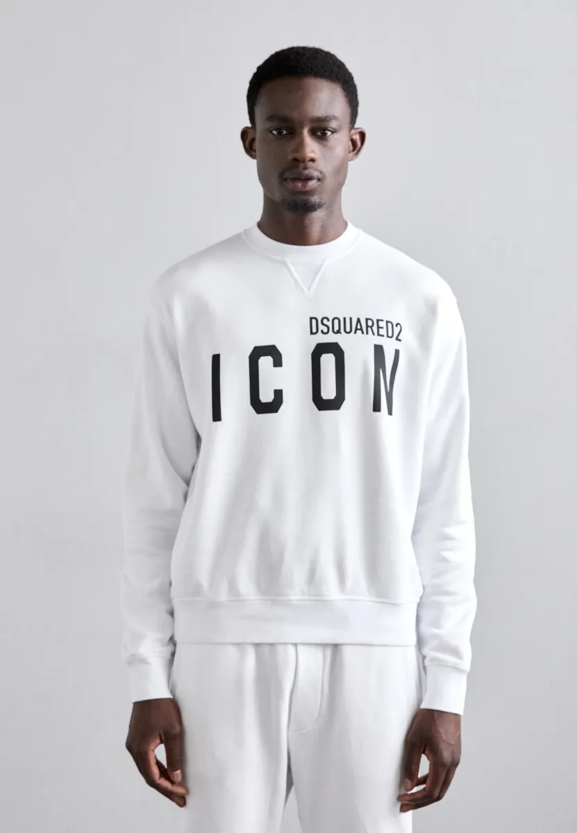 COOL FIT CREWNECK - Sweatshirt - white