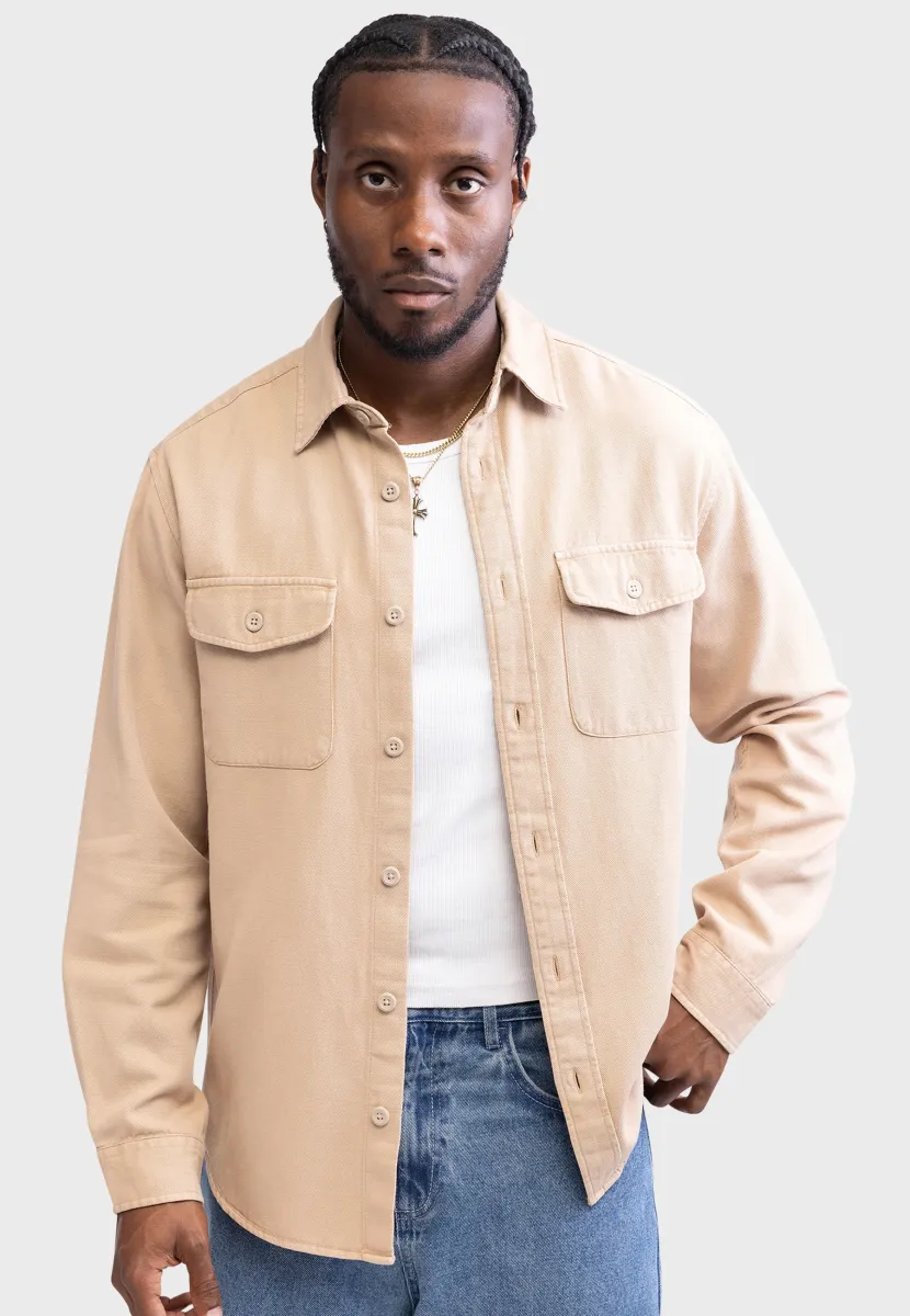COOPER REGULAR FIT - Hemd - safari