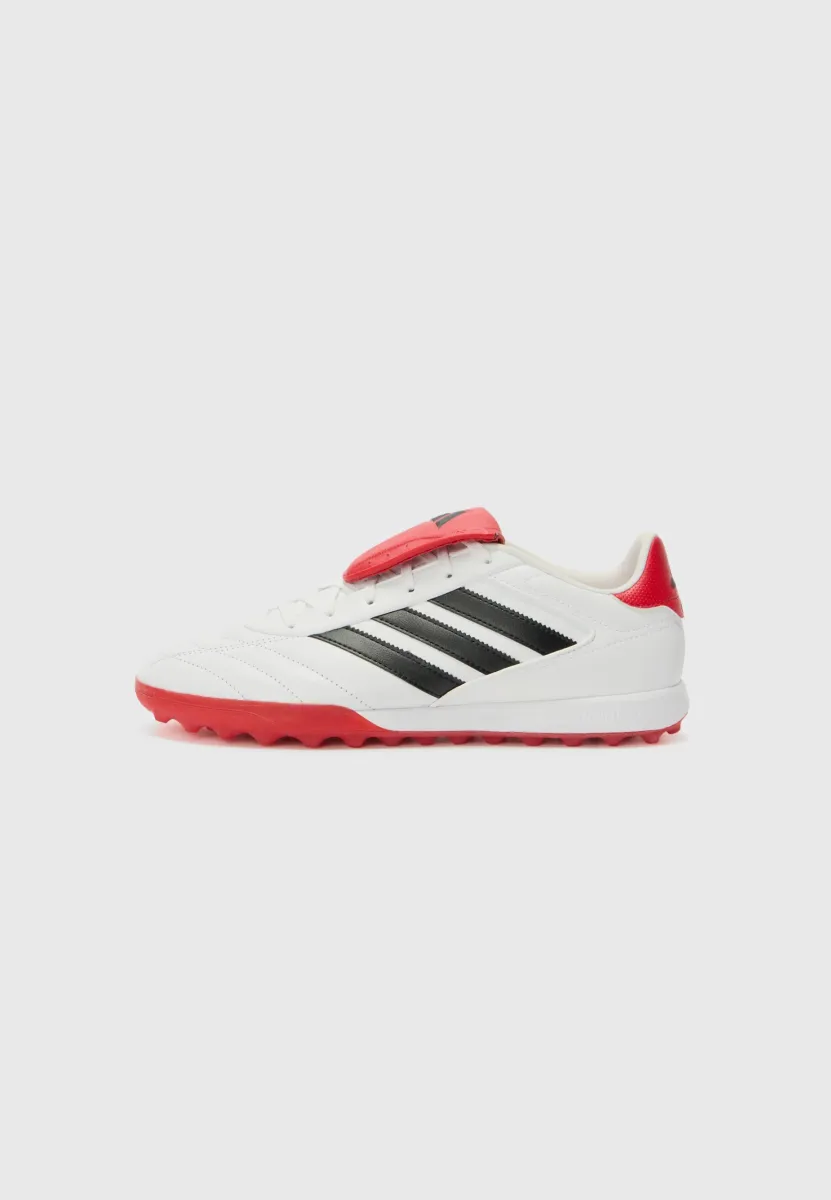 COPA GLORO II TURF FOOTBALL BOOTS - Rasen-Fußballschuhe - white/core black/better scarlet