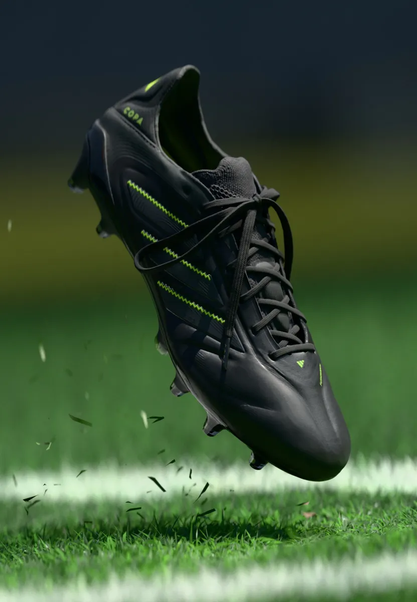 COPA PURE III ELITE FIRM GROUND FOOTBALL BOOTS - Fußballschuhe für festen Untergrund - core black/dgh solid grey/lucid lemon