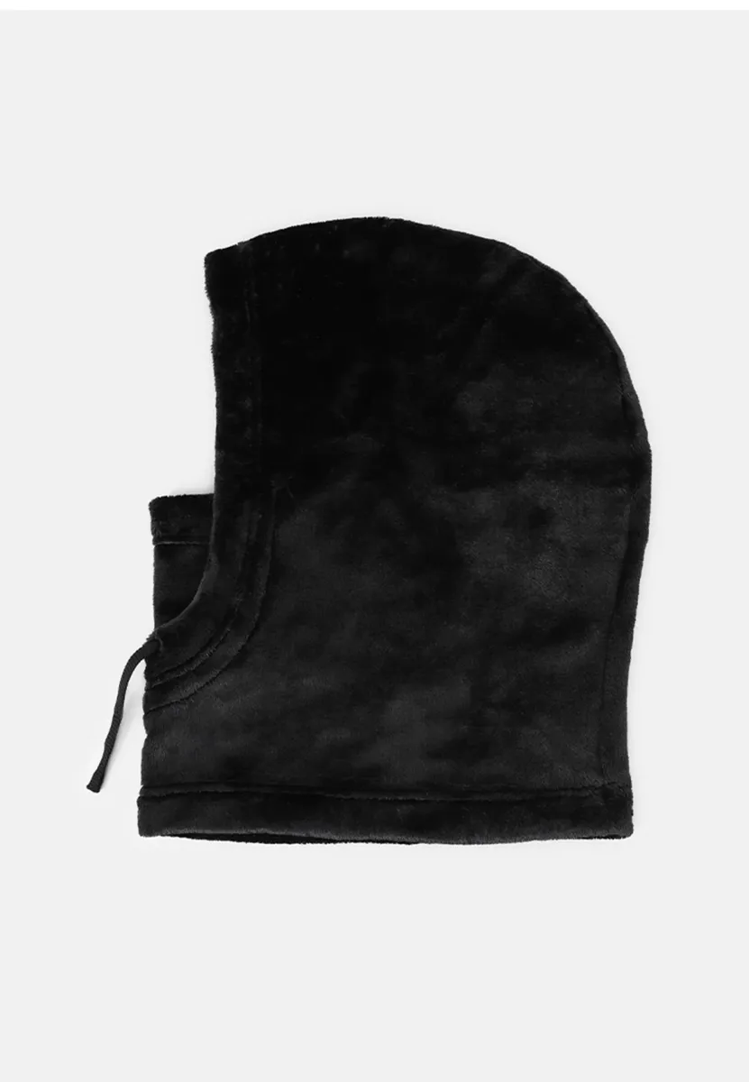 CORA HOOD UNISEX - Mütze - true black