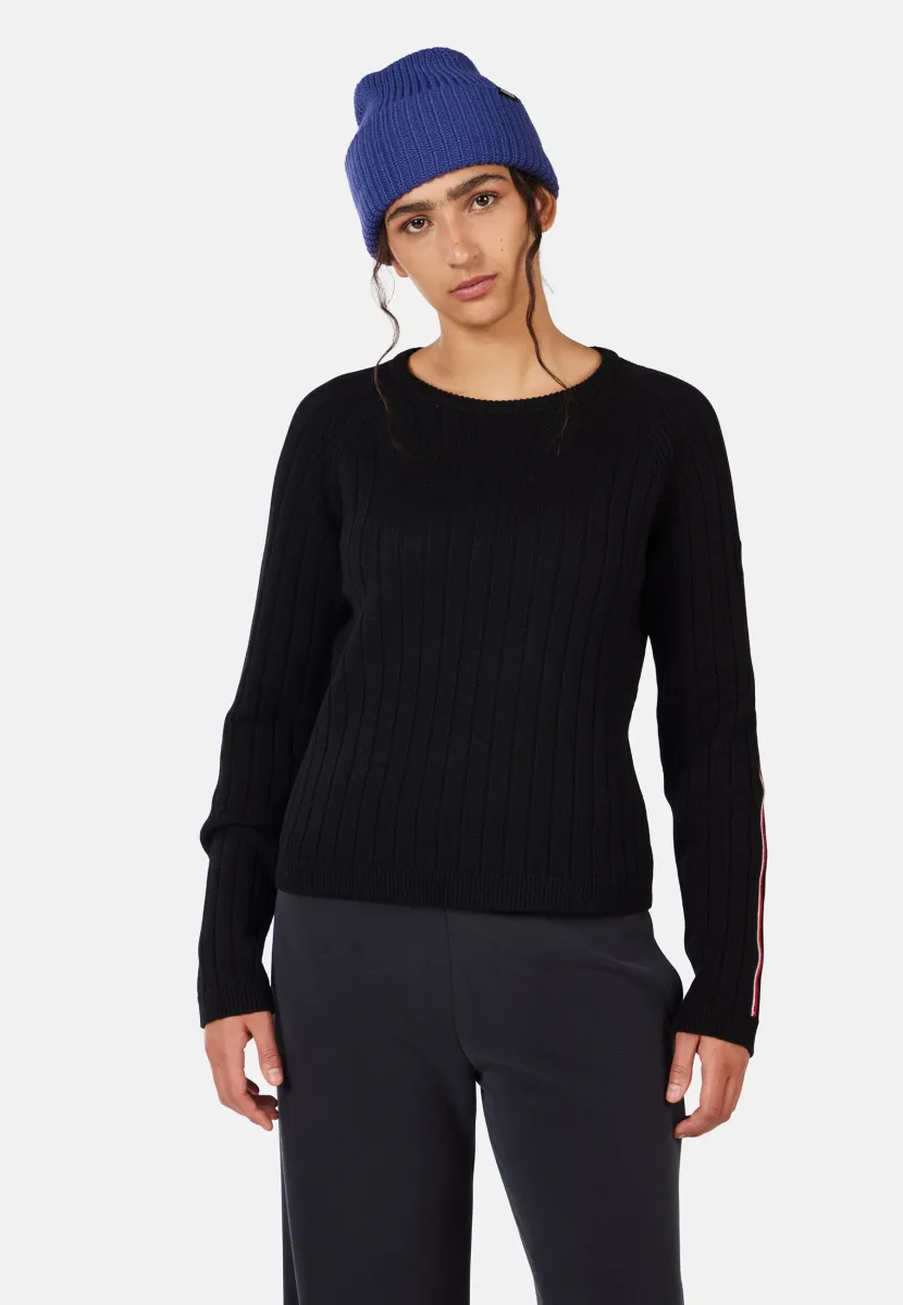 CORBYR CREWNECK - Strickpullover - black