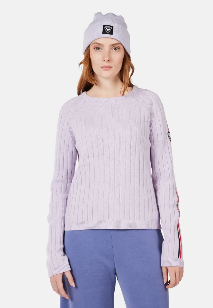 CORBYR CREWNECK - Strickpullover - galactic lilac