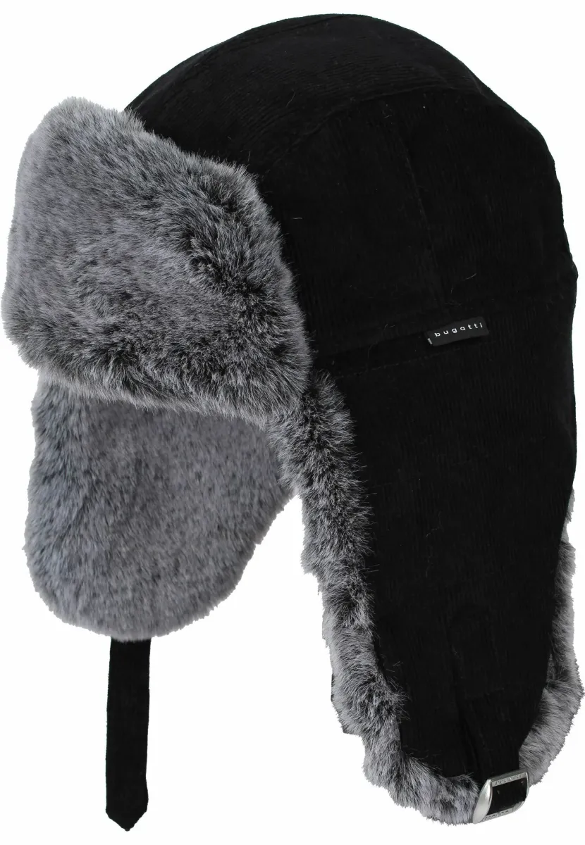 CORD TRAPPER - Mütze - black