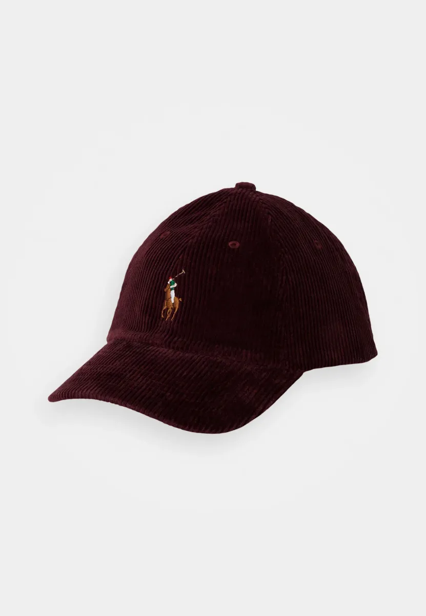 CORDUROY BALL CAP UNISEX - Cap - rich ruby