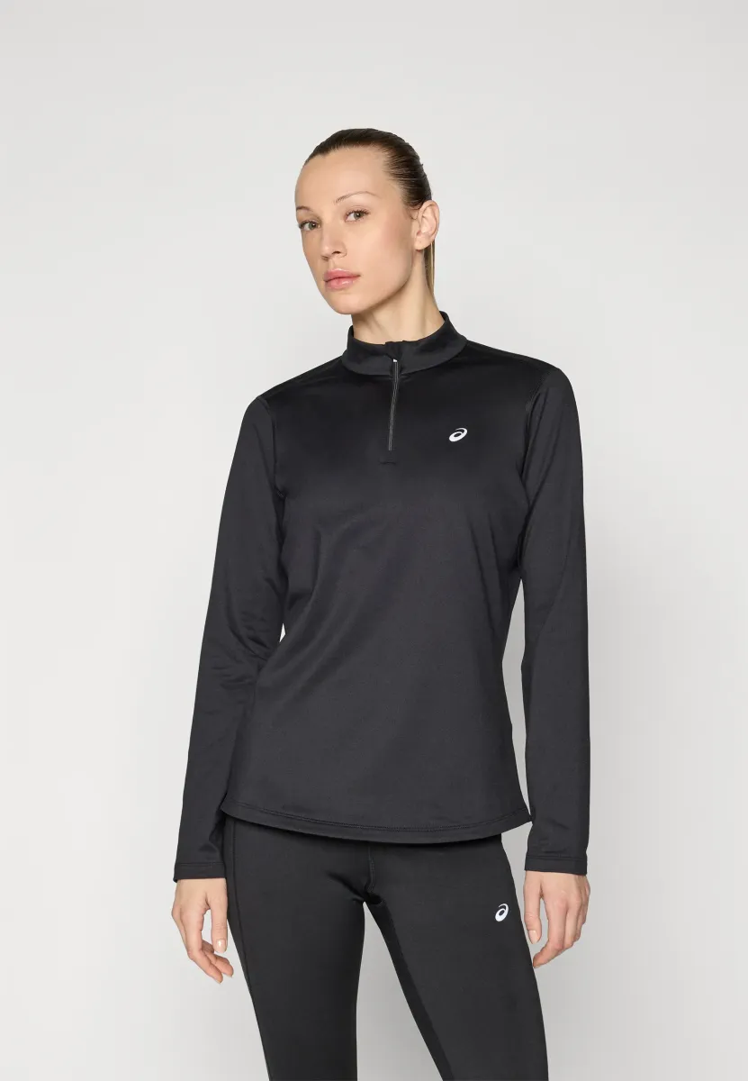 CORE 1/2 ZIP WINTER TOP - Langarmshirt - performance black