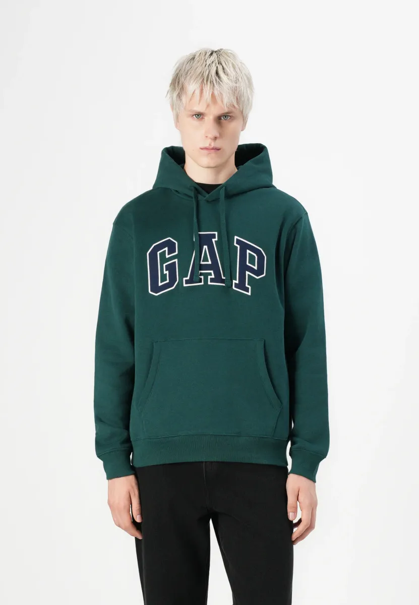 CORE ARCH - Kapuzenpullover - tropic green