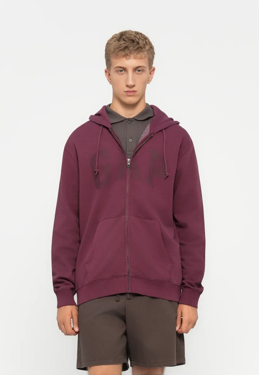 CORE ARCH - Sweatjacke - tuscan red