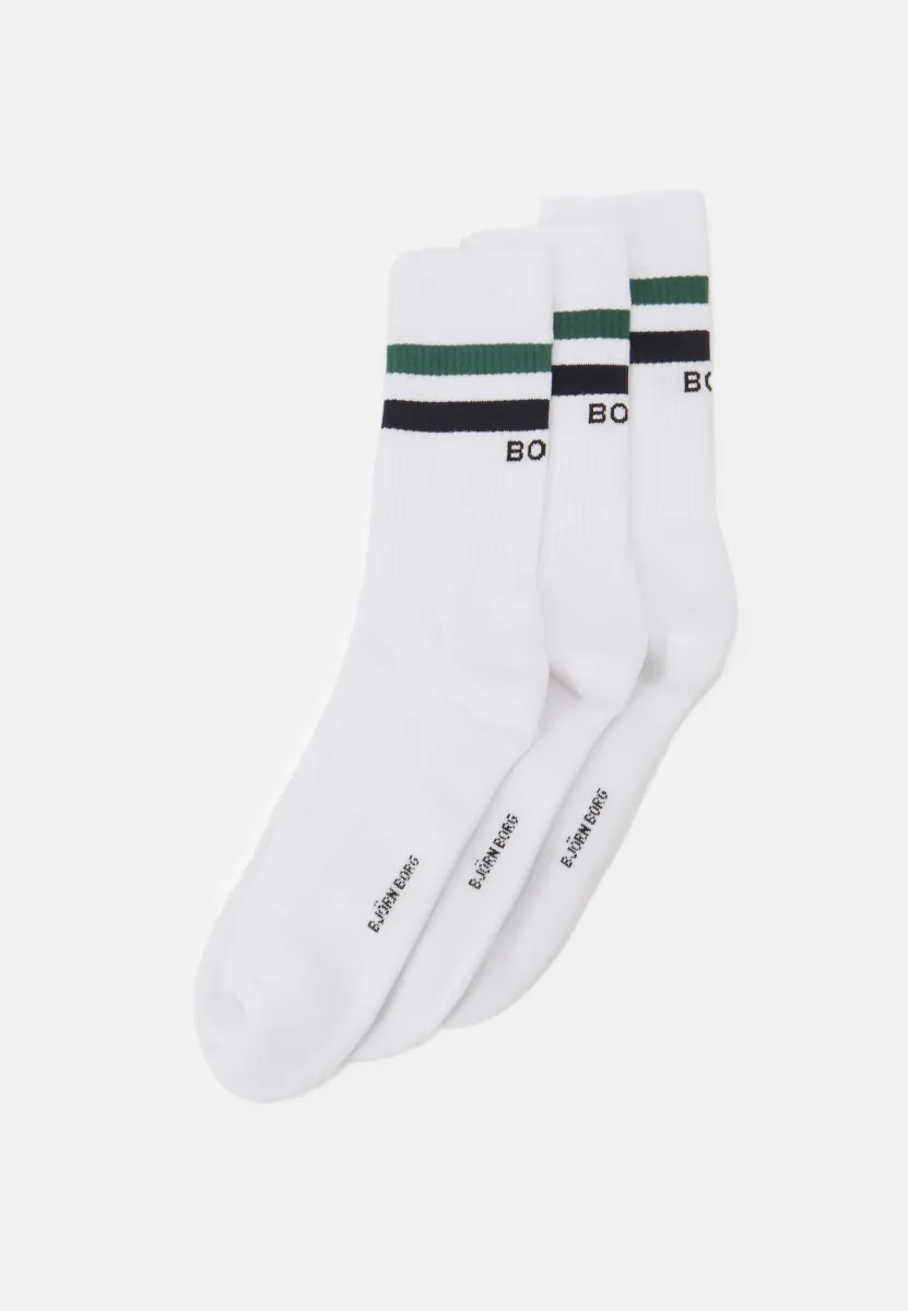 CORE CREW 3 UNISEX PACK - Socken - white