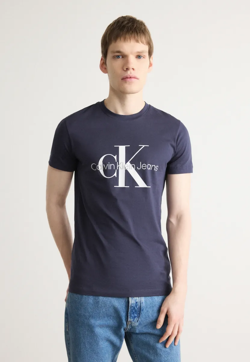 CORE MONOGRAM SLIM TEE - T-Shirt print - night sky
