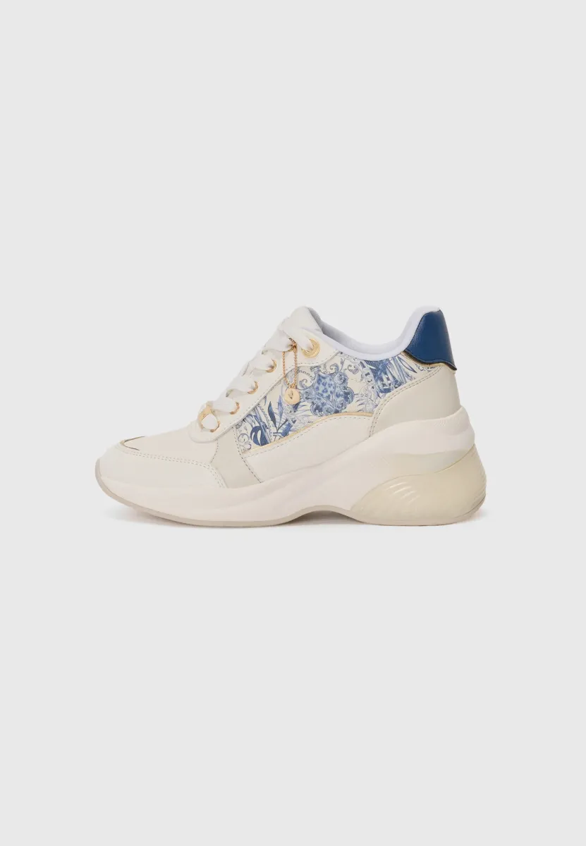 CORE - Sneaker high - open blue