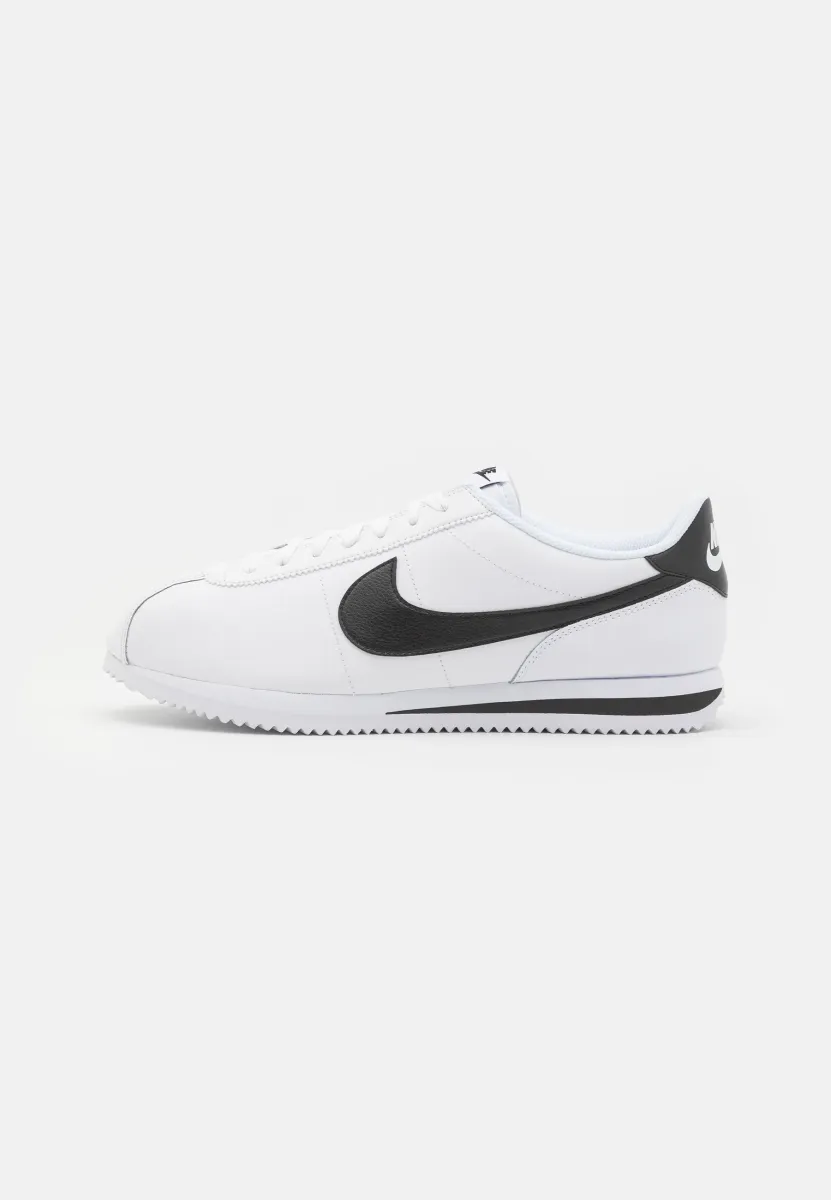 CORTEZ LEATHER - Sneaker low - white/black