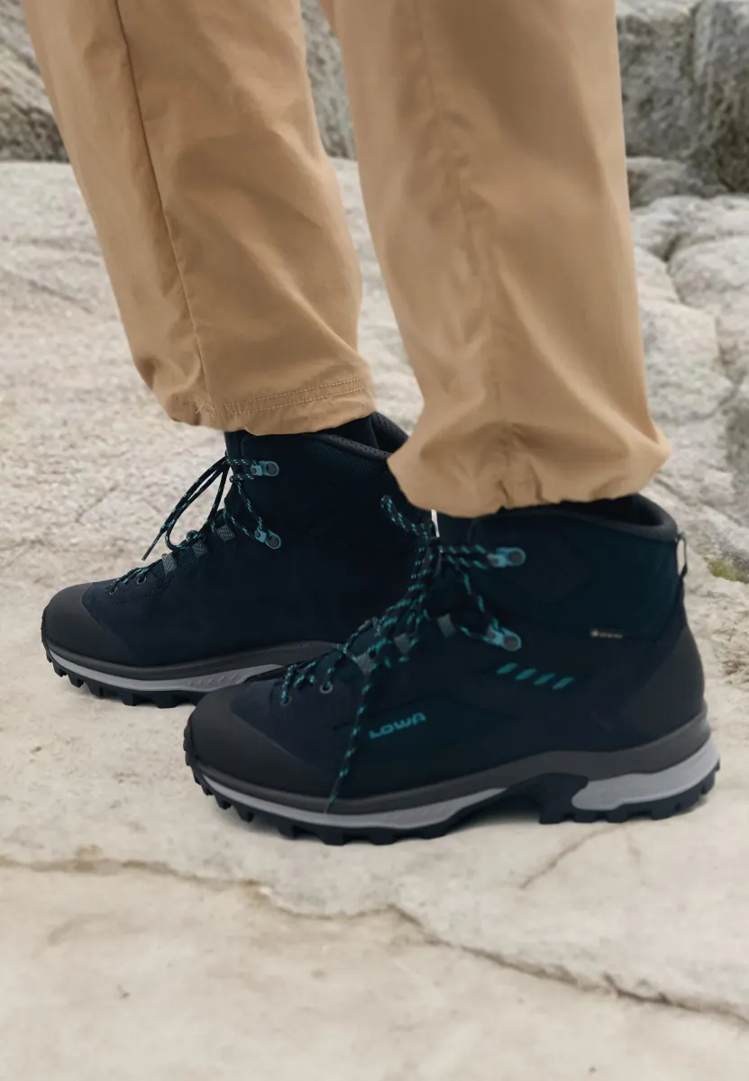 CORVARA GORE TEX MID - Hikingschuh - navy/arktis