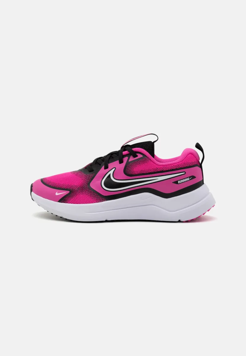 COSMIC RUNNER UNISEX - Laufschuh Straße - laser fuchsia/white/black