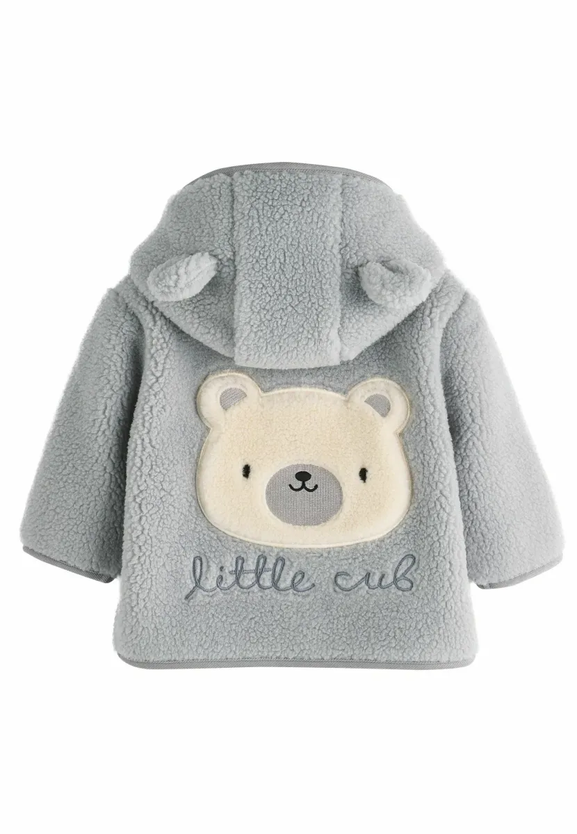 COSY BORG  - REGULAR FIT - Fleecejacke - grey bear