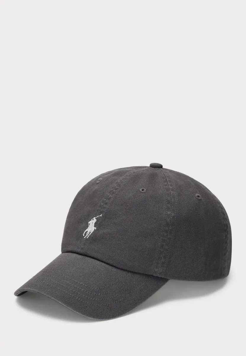 COTTON TWILL BALL CAP UNISEX - Cap - black mask