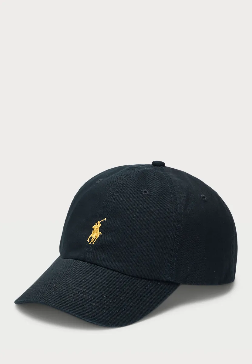 COTTON TWILL BALL CAP UNISEX - Cap - black