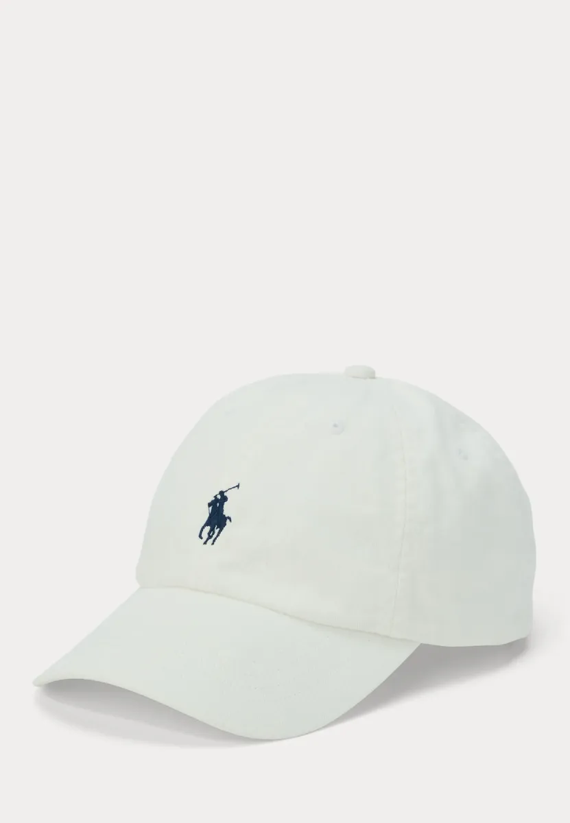 COTTON TWILL BALL CAP UNISEX - Cap - deckwash white