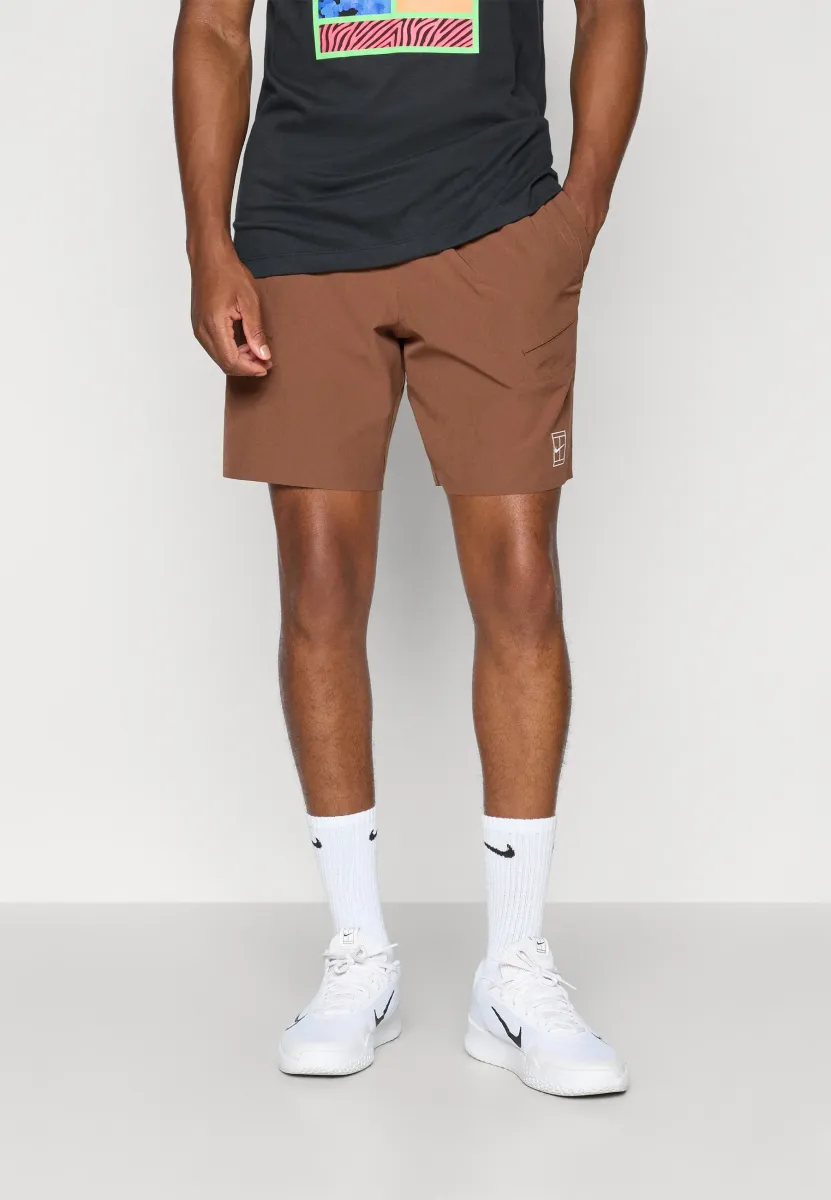 COURT ADVANTAGE - Kurze Sporthose - cacao wow/white