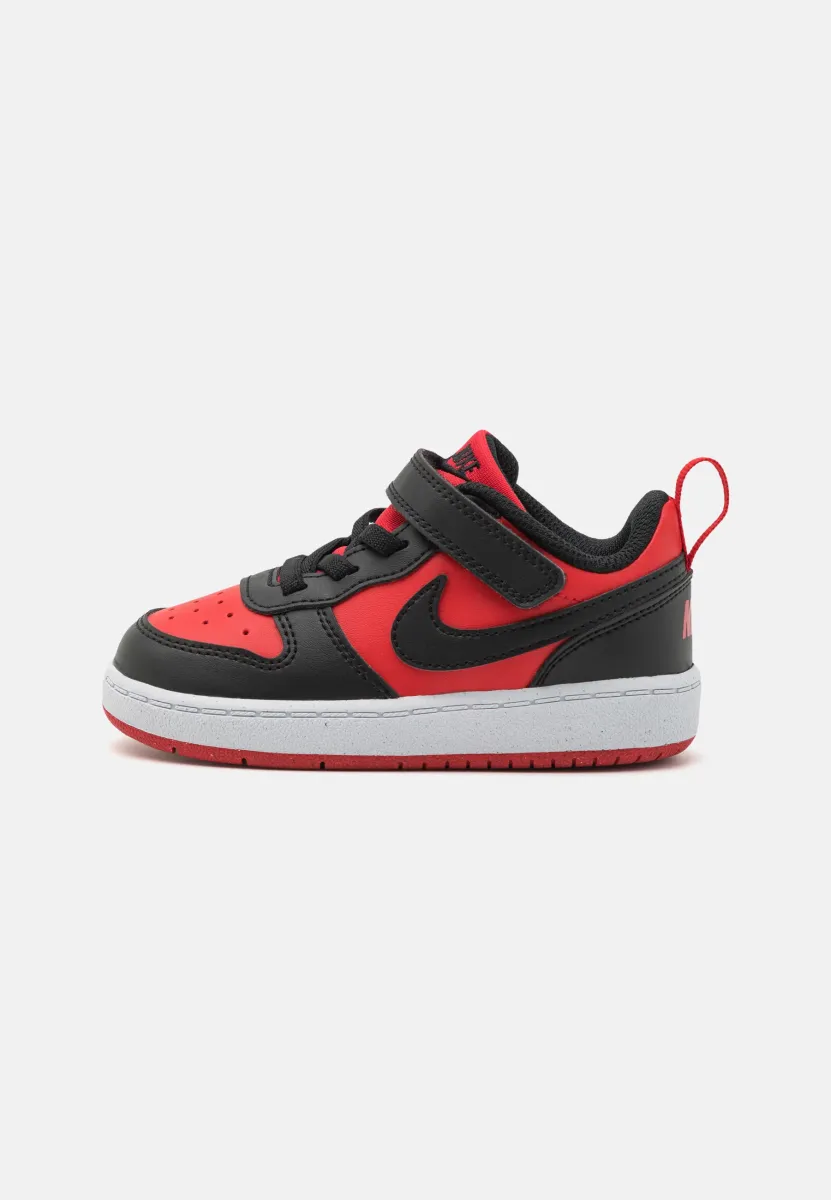 COURT BOROUGH LOW RECRAFT UNISEX - Sneaker low - university red/black/white