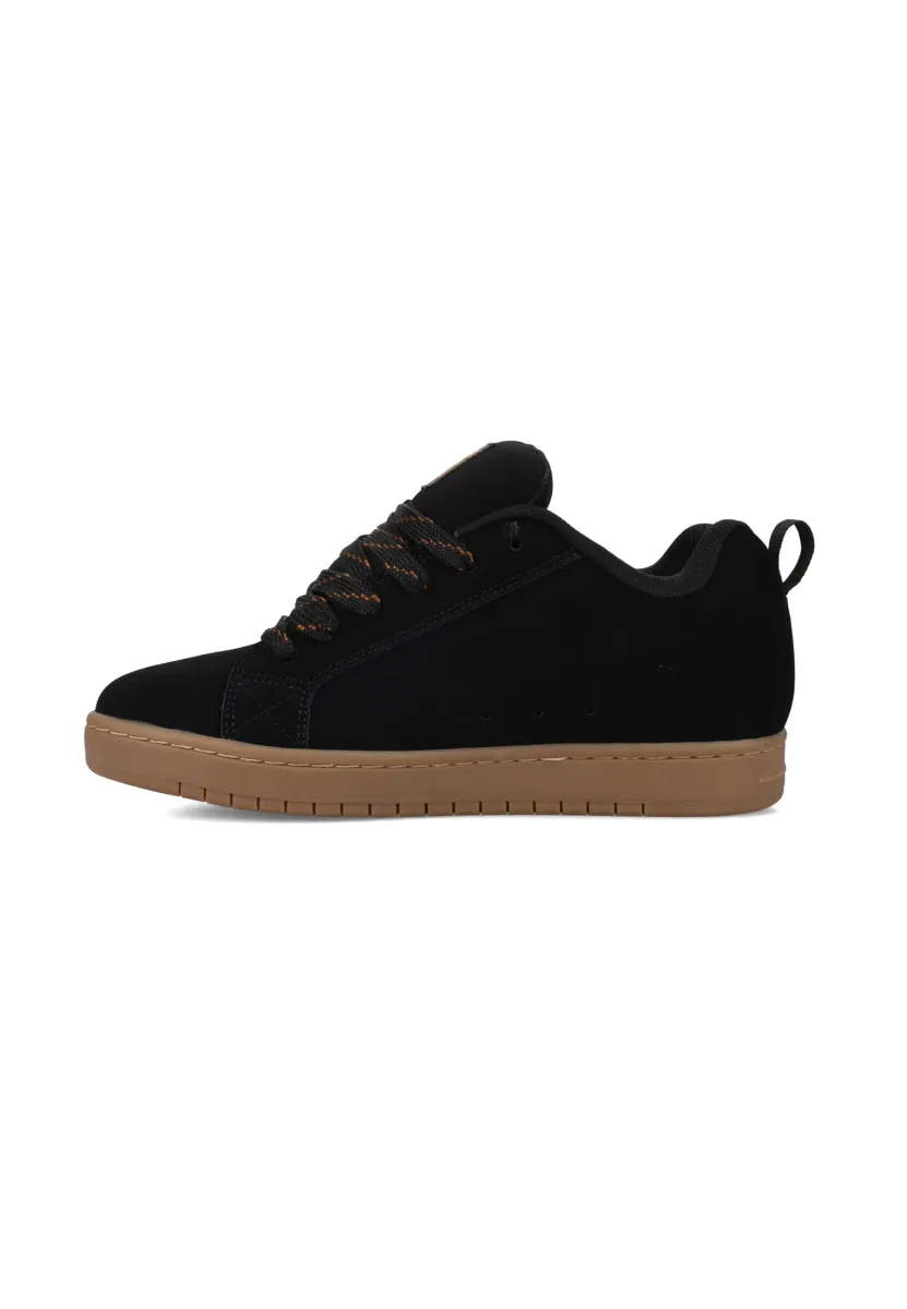 COURT GRAFFIK UNISEX - Sneaker low - black brown gum