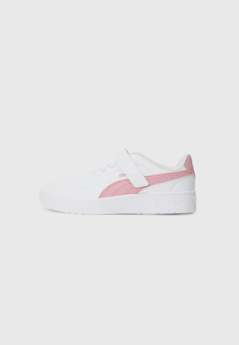 COURT LALLY UNISEX - Sneaker low - white/poised pink