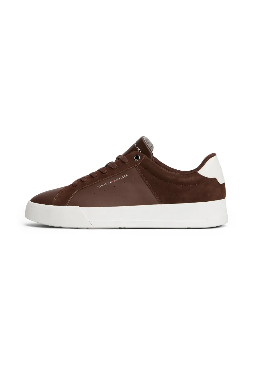 COURT MIX - Sneaker low - cocoa/universal grey