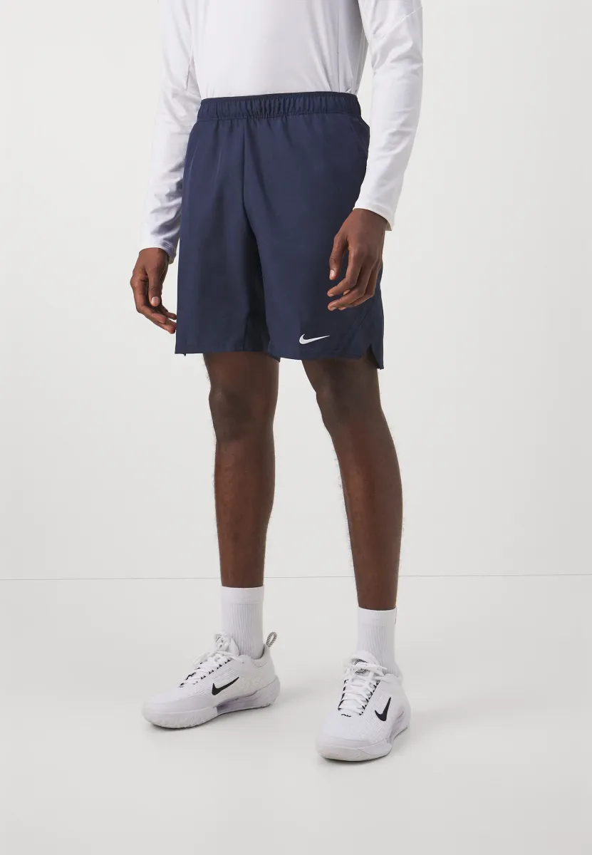 COURT VICTORY - Kurze Sporthose - obsidian/white