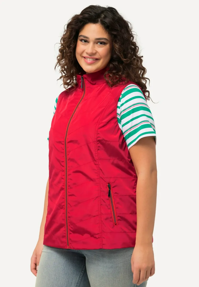COUTURES FANTAISIE COL MONTANT POCHES ZIPPÉES - Weste - classic pink