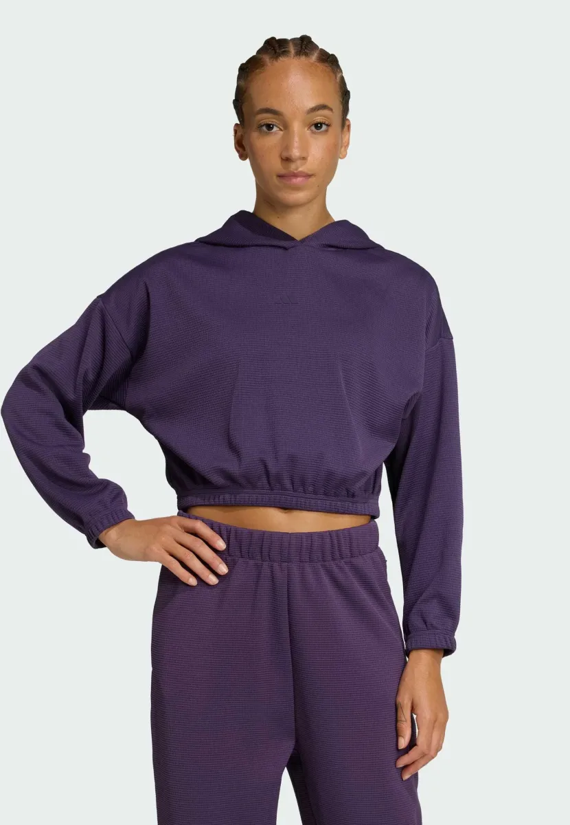 COVER-UP - Kapuzenpullover - aurora plum