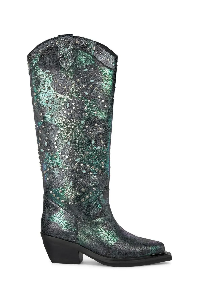 Cowboy-/Bikerboot - azul