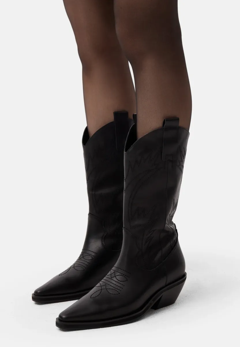 Cowboy-/Bikerboot - black