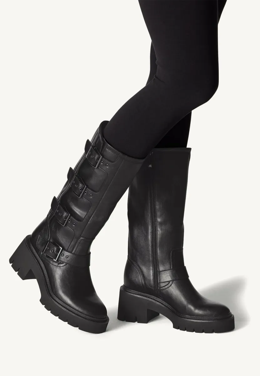 Cowboy-/Bikerboot - black