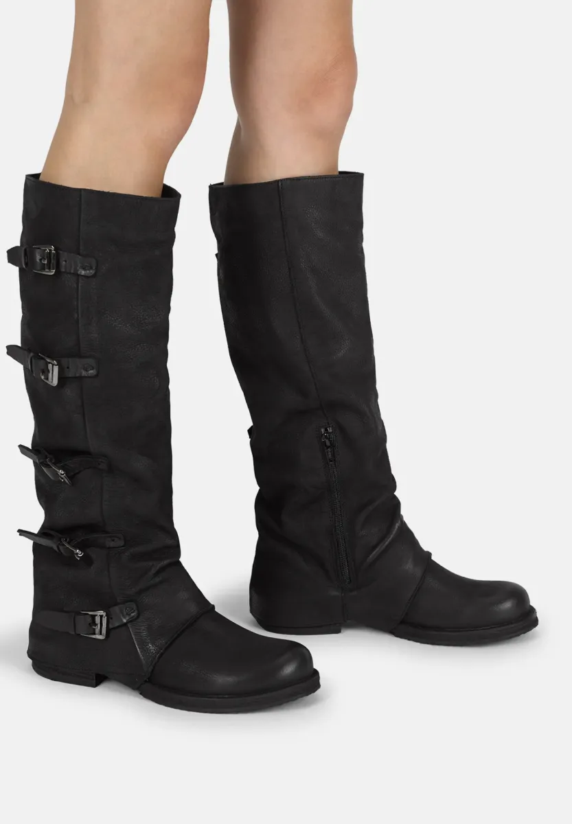 Cowboy-/Bikerboot - black