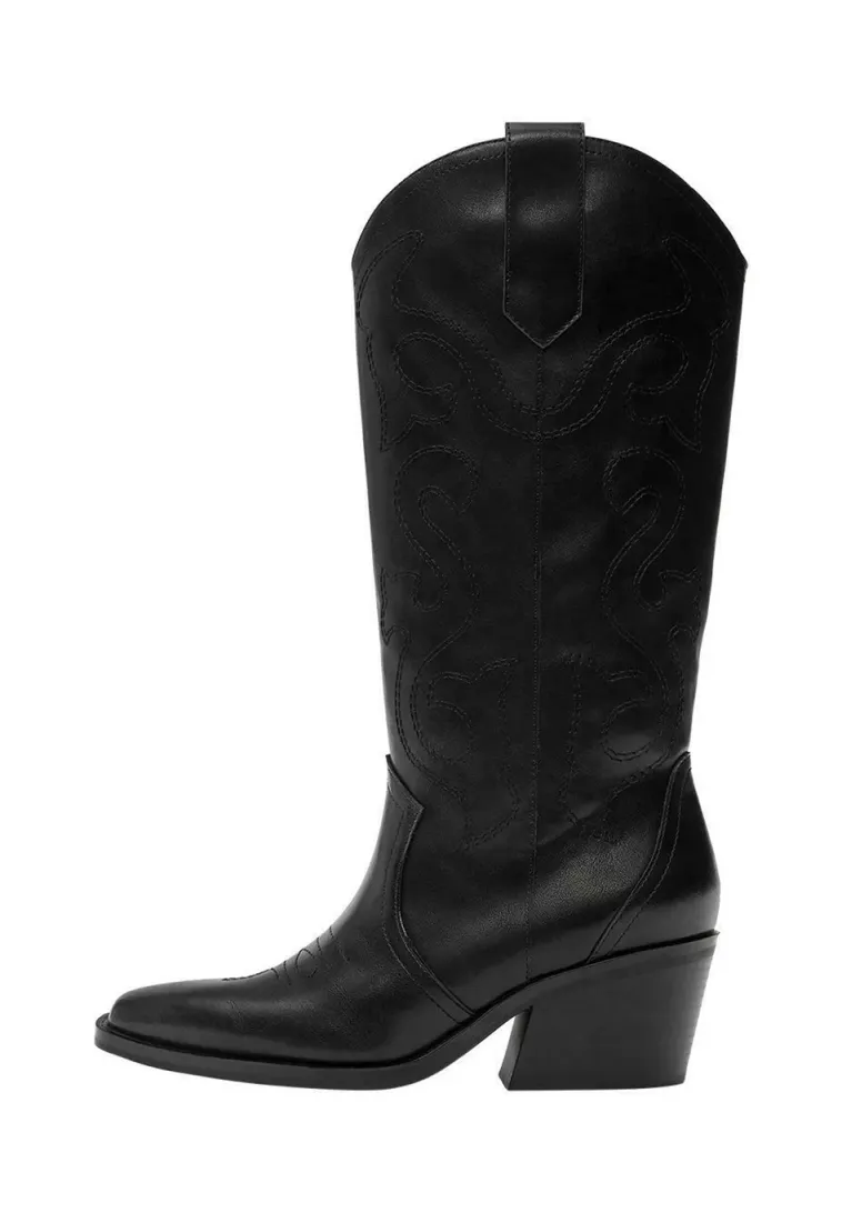 Cowboy-/Bikerboot - black