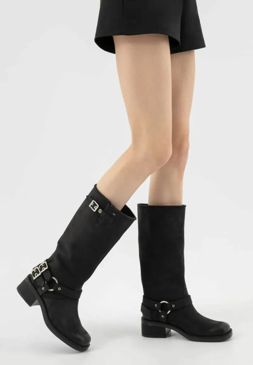 Cowboy-/Bikerboot - black