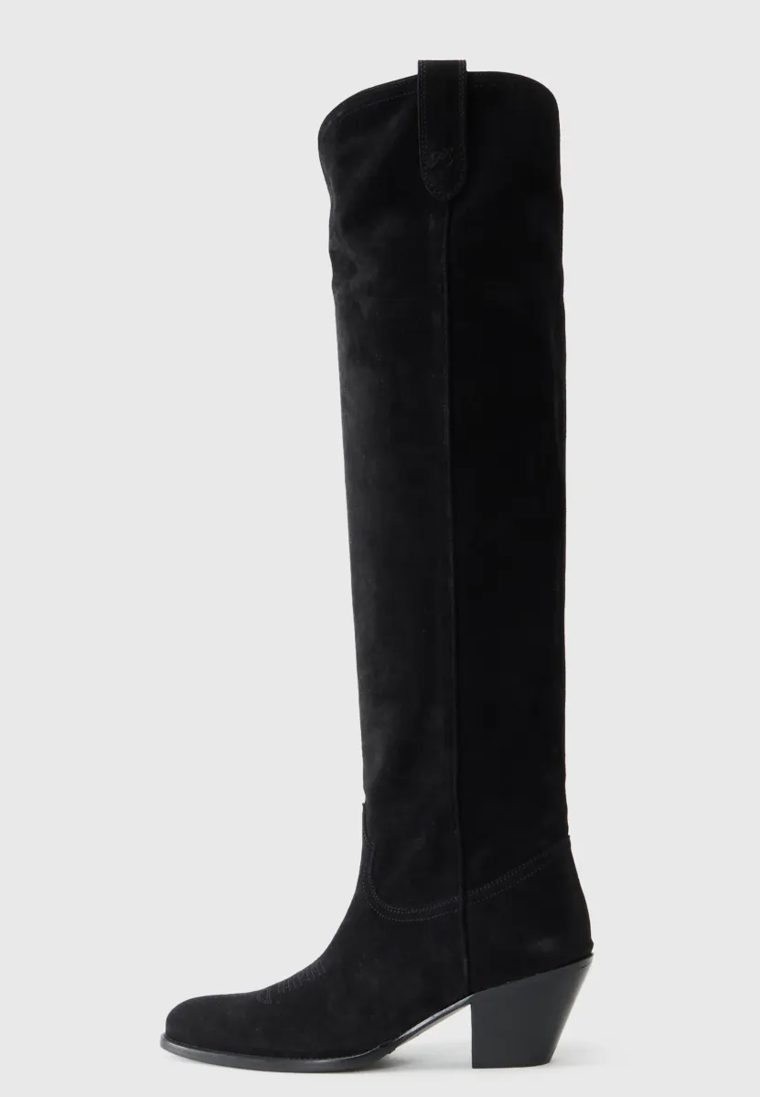 Cowboy-/Bikerboot - black