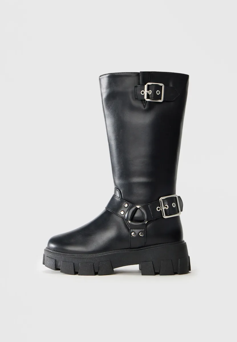 Cowboy-/Bikerboot - black