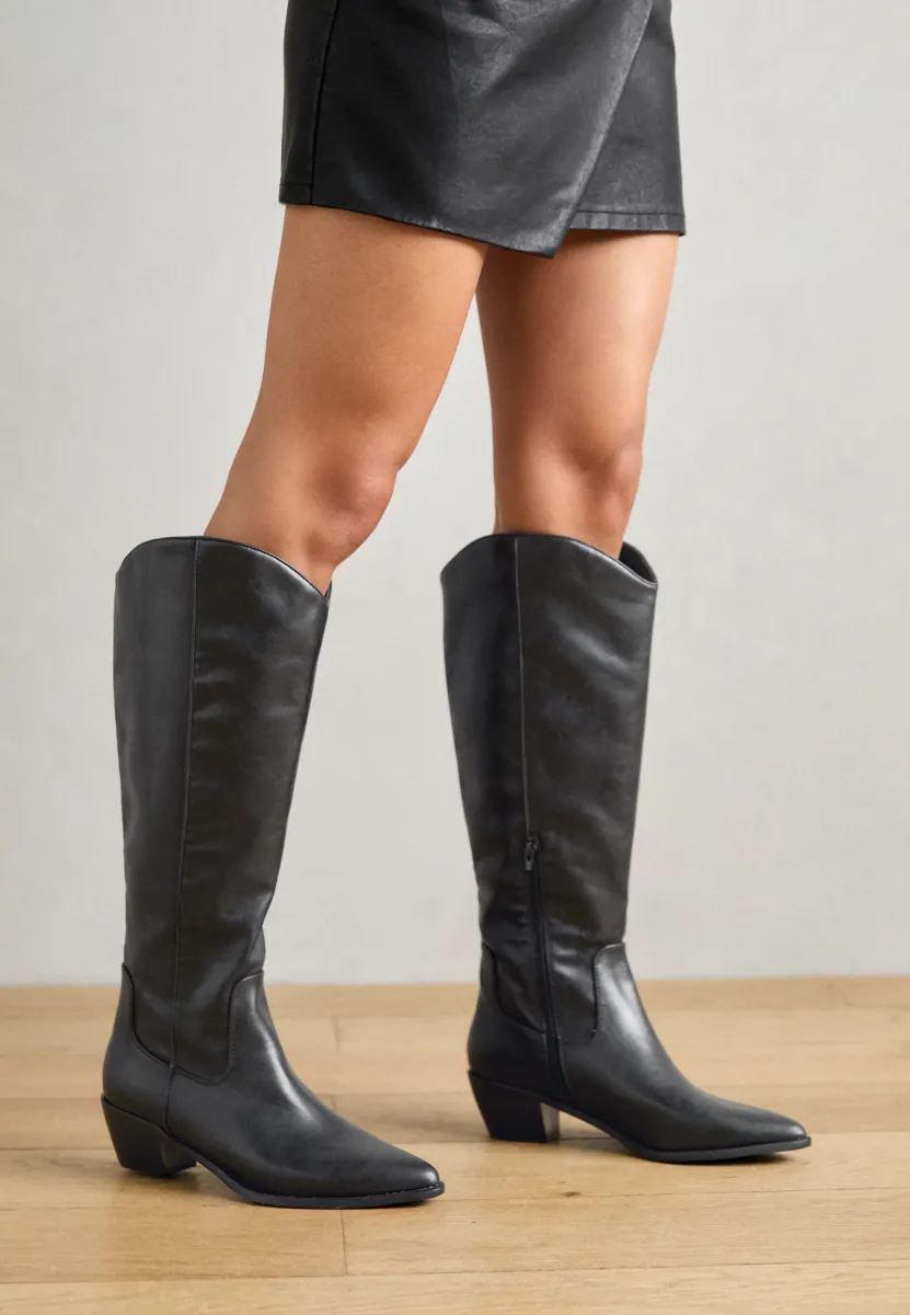 Cowboy-/Bikerboot - black