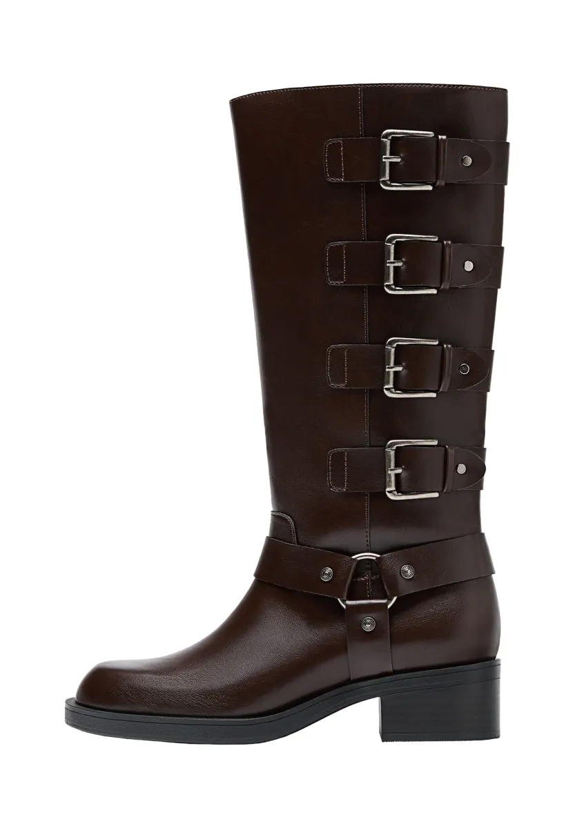 Cowboy-/Bikerboot - brown
