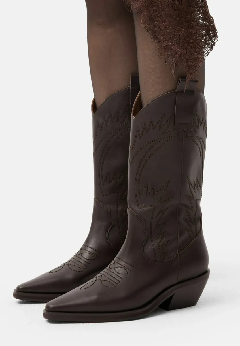 Cowboy-/Bikerboot - brown