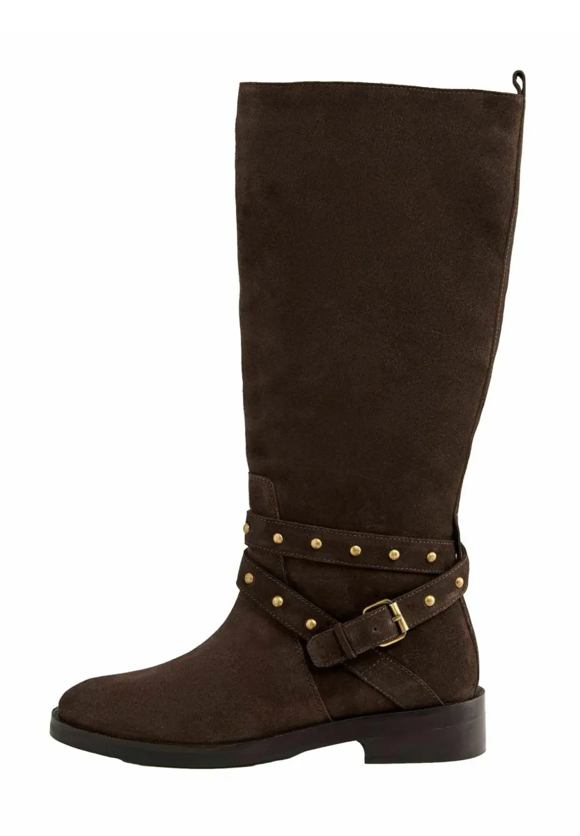 Cowboy-/Bikerboot - chocolate brown
