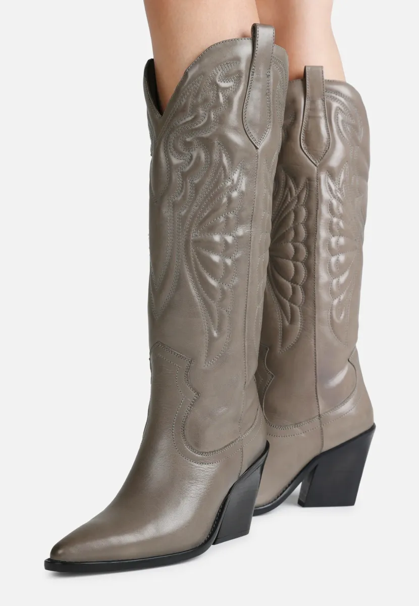 Cowboy-/Bikerboot - graphite